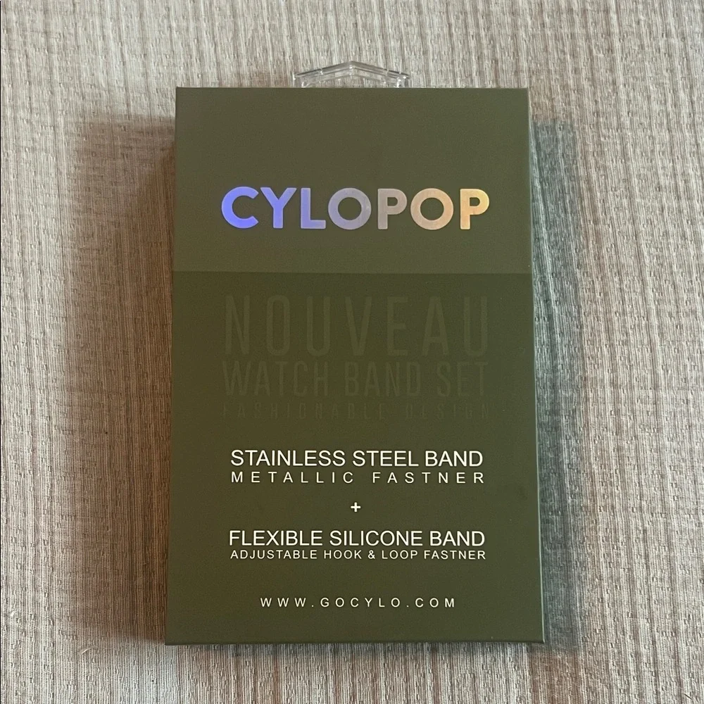 Pop Black Watch Band Set